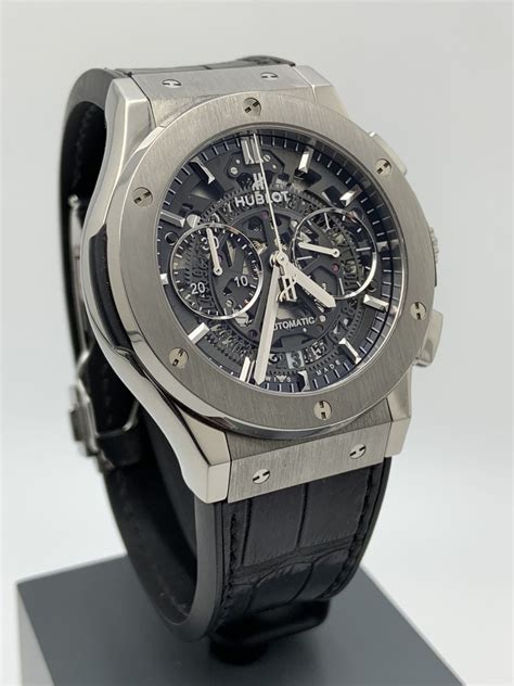 hublot classic fusion skeleton chronograph|Hublot classic fusion original.